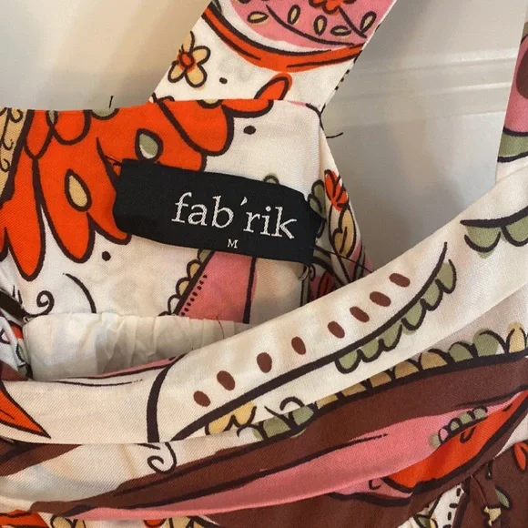 Fab’rik Maxi Dress. NWT- Size M - Picture 5 of 7